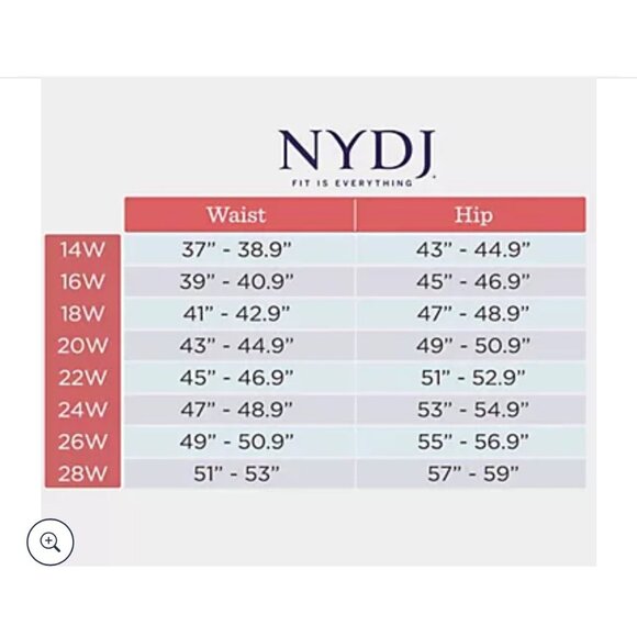 NYDJ Jemma Barrel Jeans Creekside High-Rise Lift Tuck Technology Women 14 Gray - Picture 14 of 15